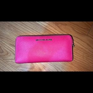 Pink Michael Kors Wallet